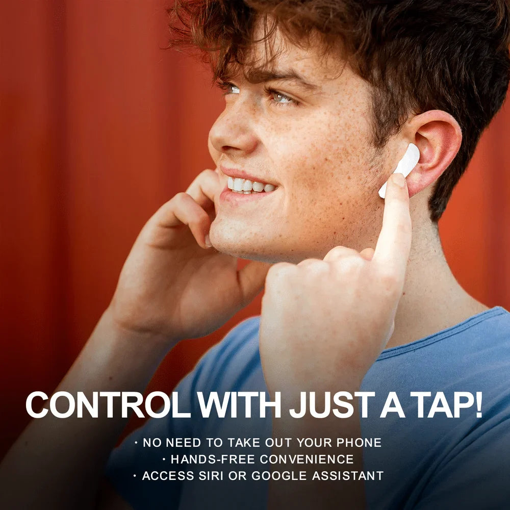 Wireless Earphones with Touch Key