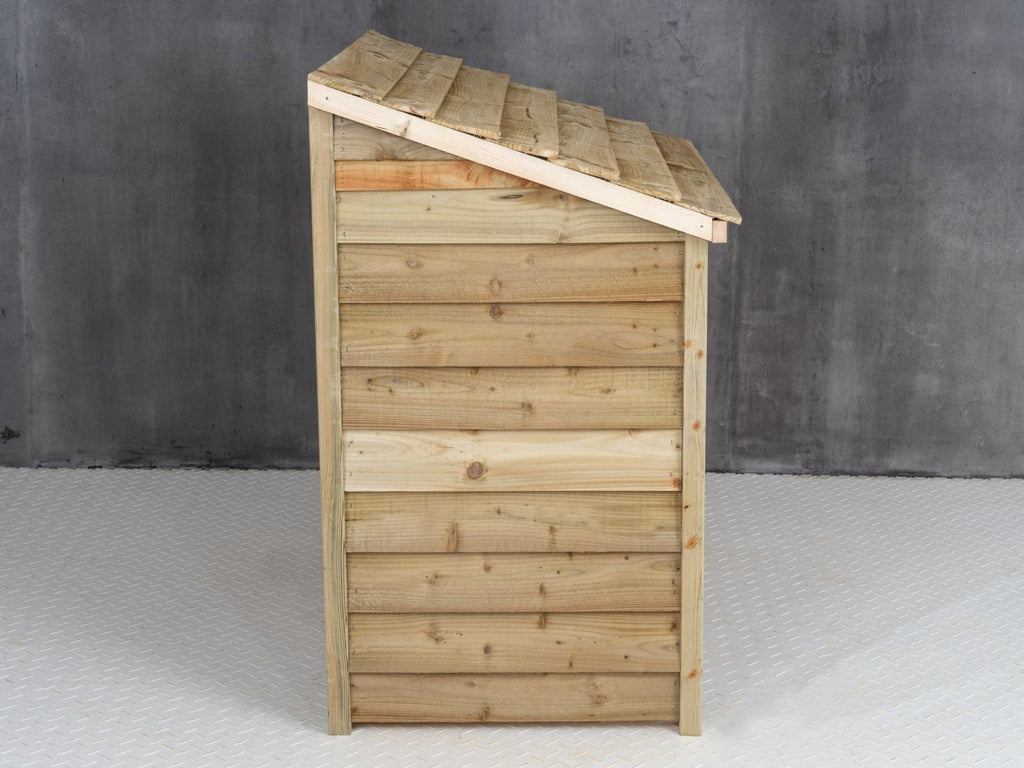 Wooden Log Store (W-119cm, H-118cm, D-71cm)
