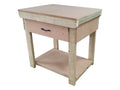 Wooden MDF top workbench, tool cabinet with drawers (V.1)