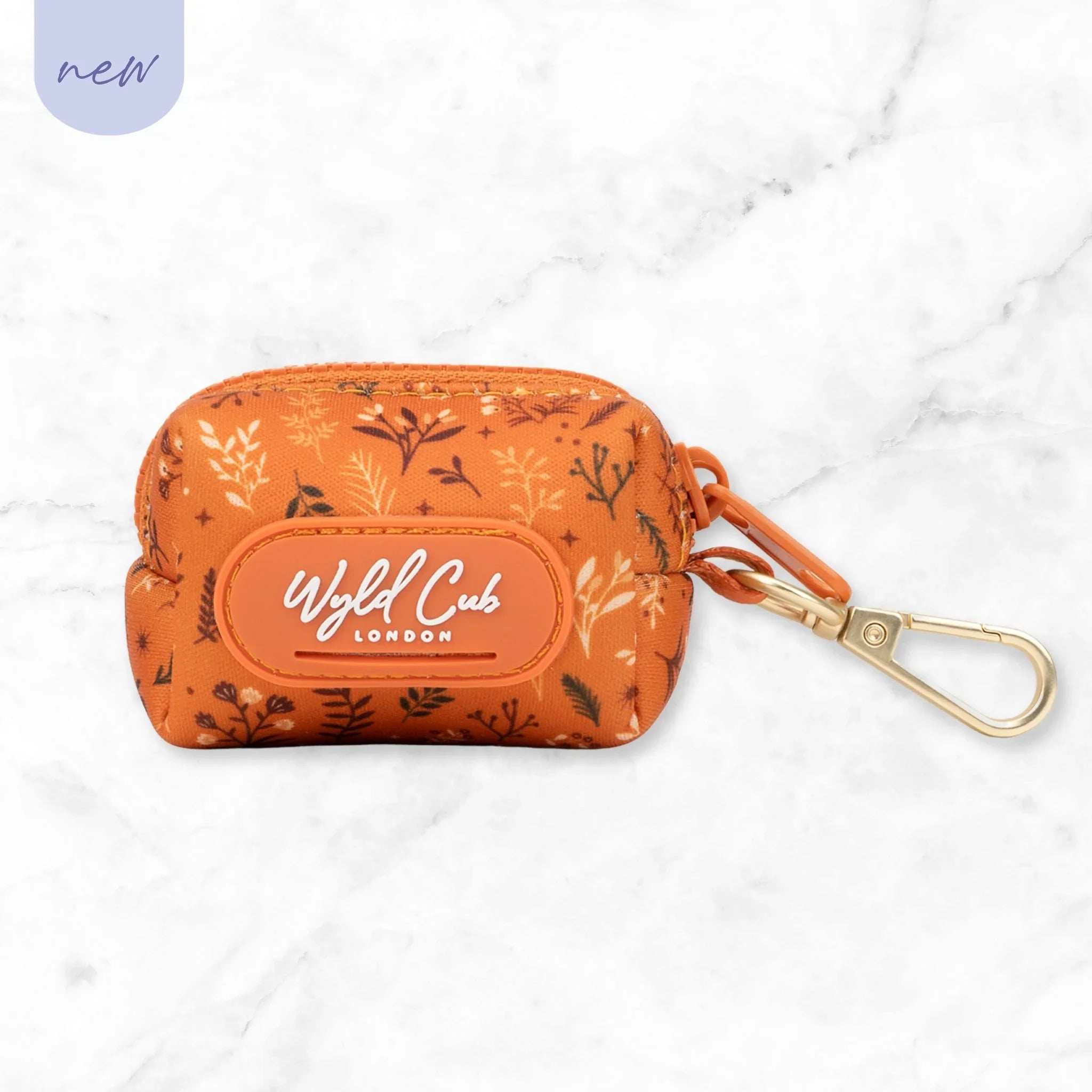 Wyld Cub - Dog Poop Bag Holder: Chiswick Ginger