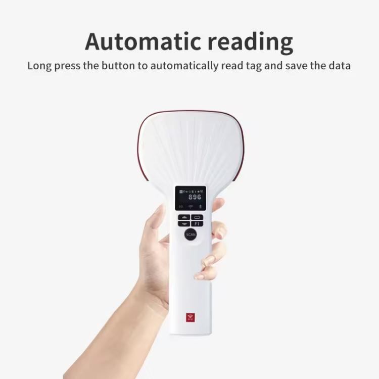 E710 Chip Long Range RFID UHF Portable Handheld Bluetooth Reader, Style: Enhanced
