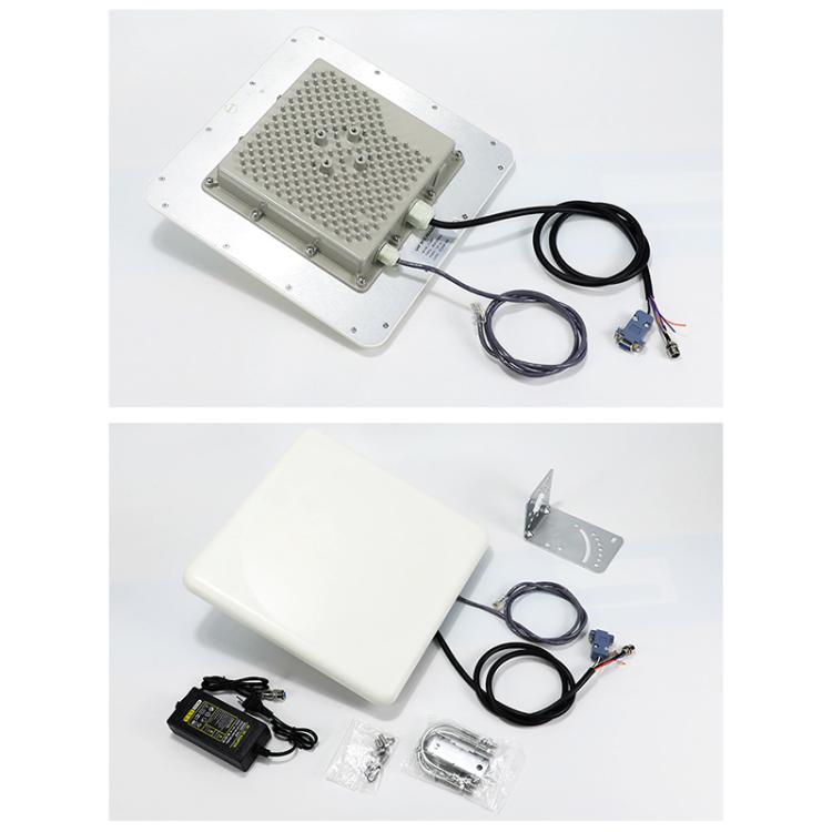 UHF RFID Long Range 9dBi Integrated Reader with E710 Chip, Style: Add Power Over Ethernet, Add Power Over Ethernet