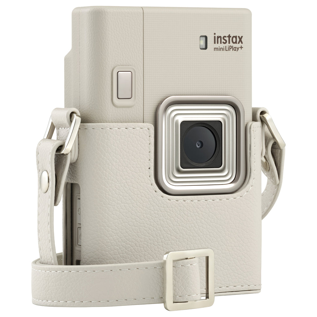 Fujifilm Instax Mini LiPlay Plus Hybrid Instant Camera - Beige