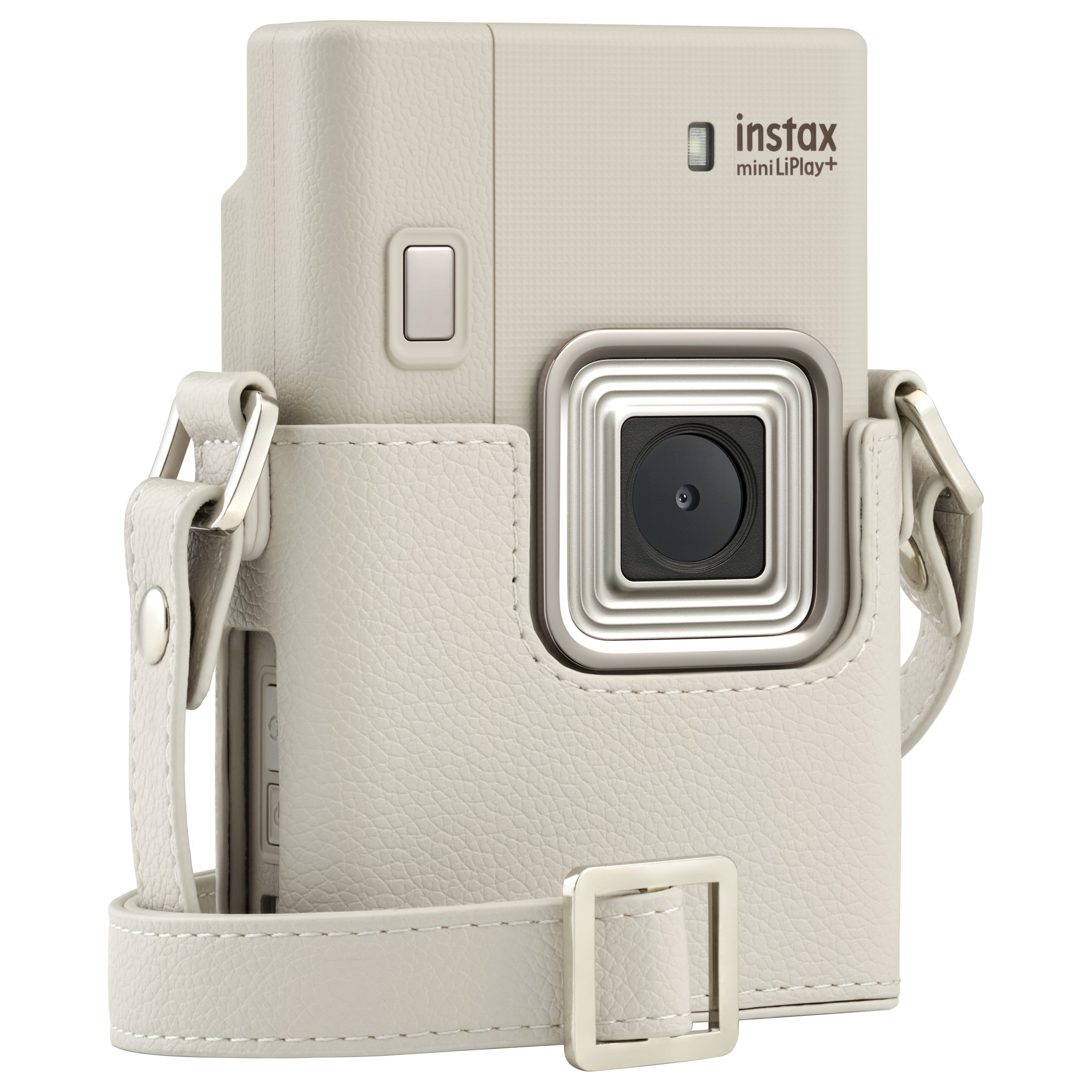 Fujifilm Instax Mini LiPlay Plus Hybrid Instant Camera - Beige