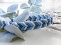 Let it snow Braided Collar - Handmade Paracord Dog Collar