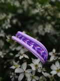 Lavender Haze - Handmade Luxe Dog Collar