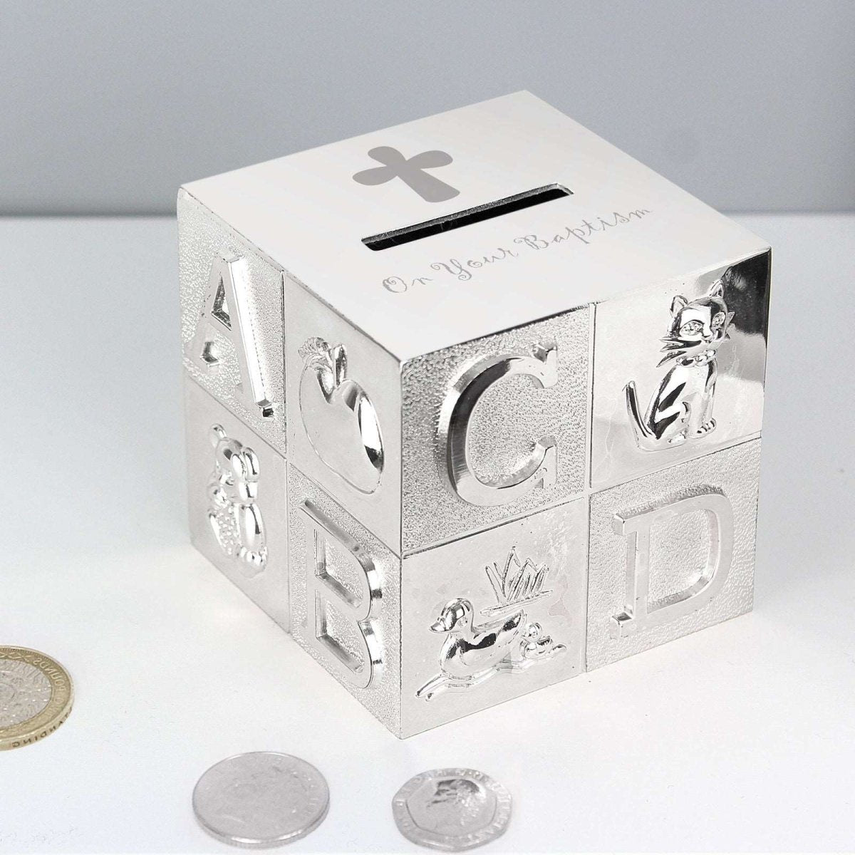Baptism Abc Money Box