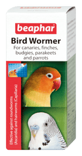 Beaphar Bird Wormer 10ml x 6