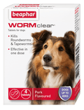 Beaphar WORMclear Dog to 40kg 4 tabs x6