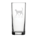 Best Cat Dad - Engraved Novelty Hiball Glass