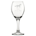 Best Horse Mum - Engraved Novelty Wine Glass