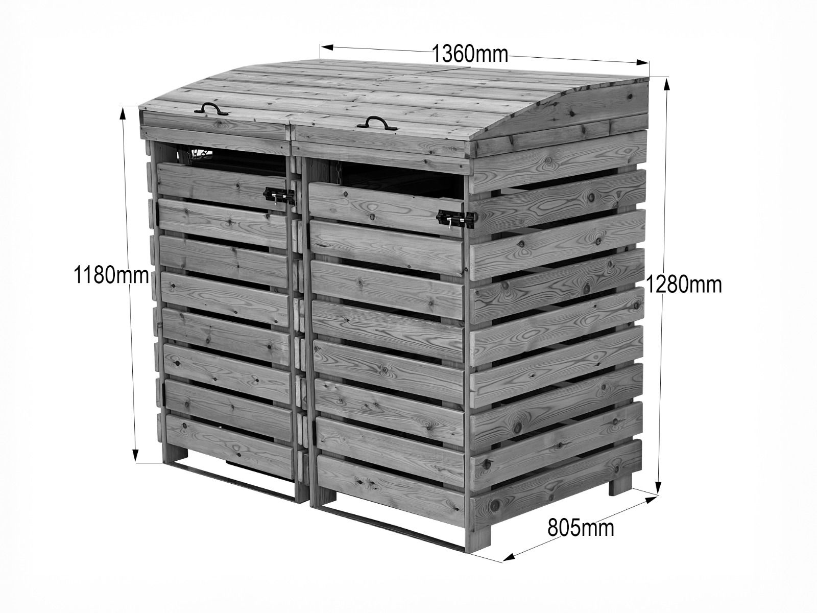 Binbreeze Wheelie Bin Storage Unit