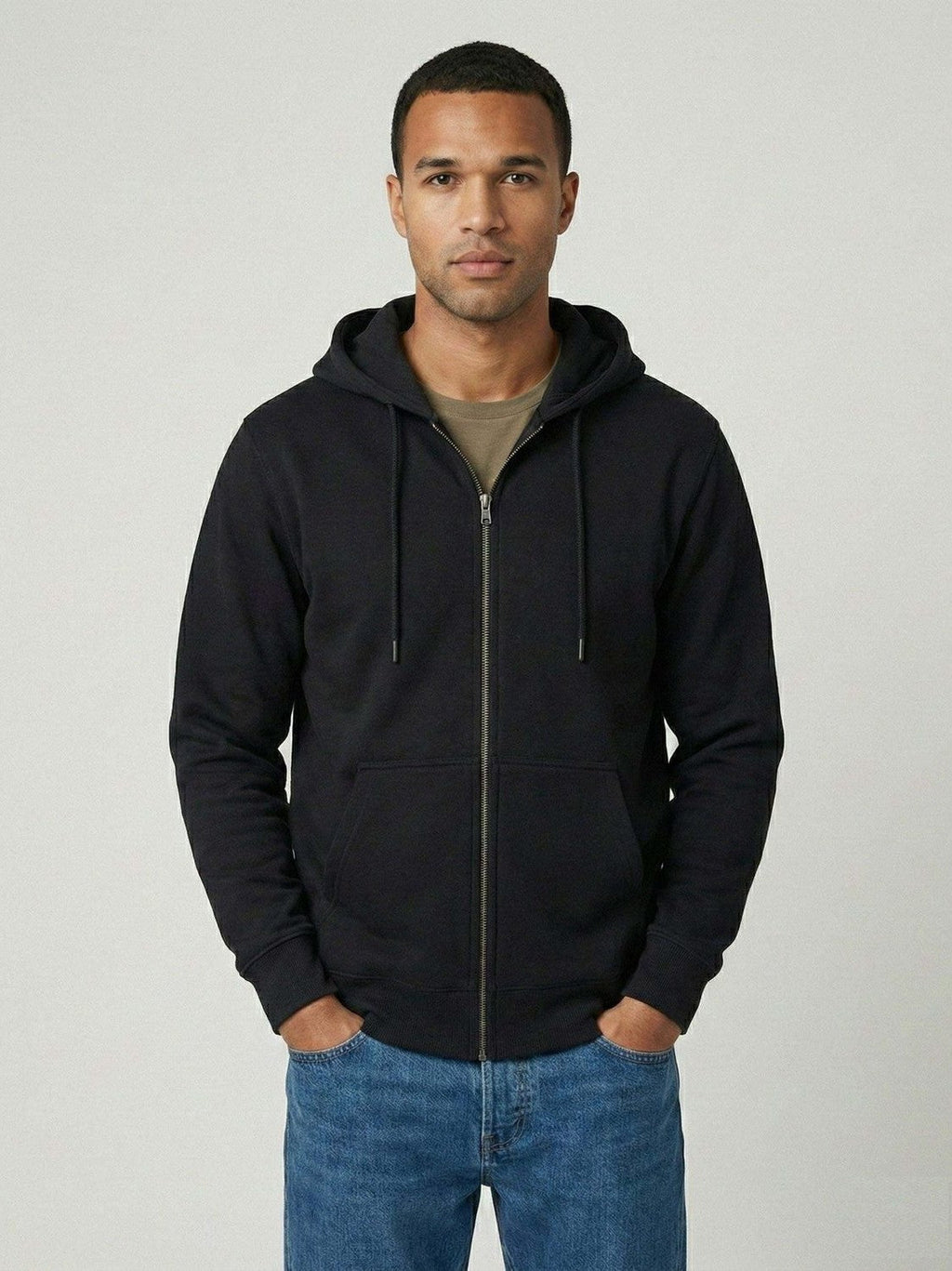 Stealth Mode Zip Hoodie