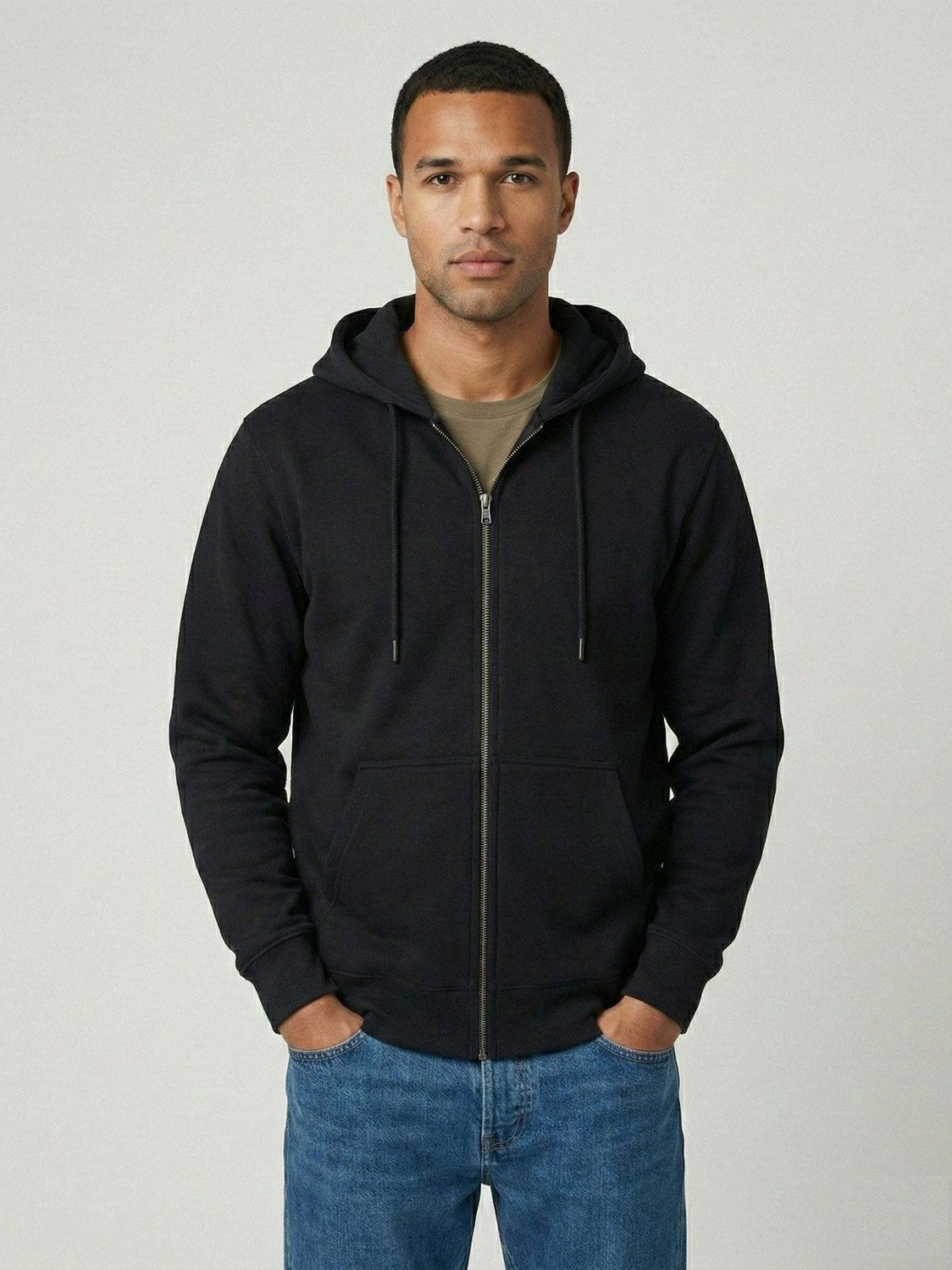 Stealth Mode Zip Hoodie