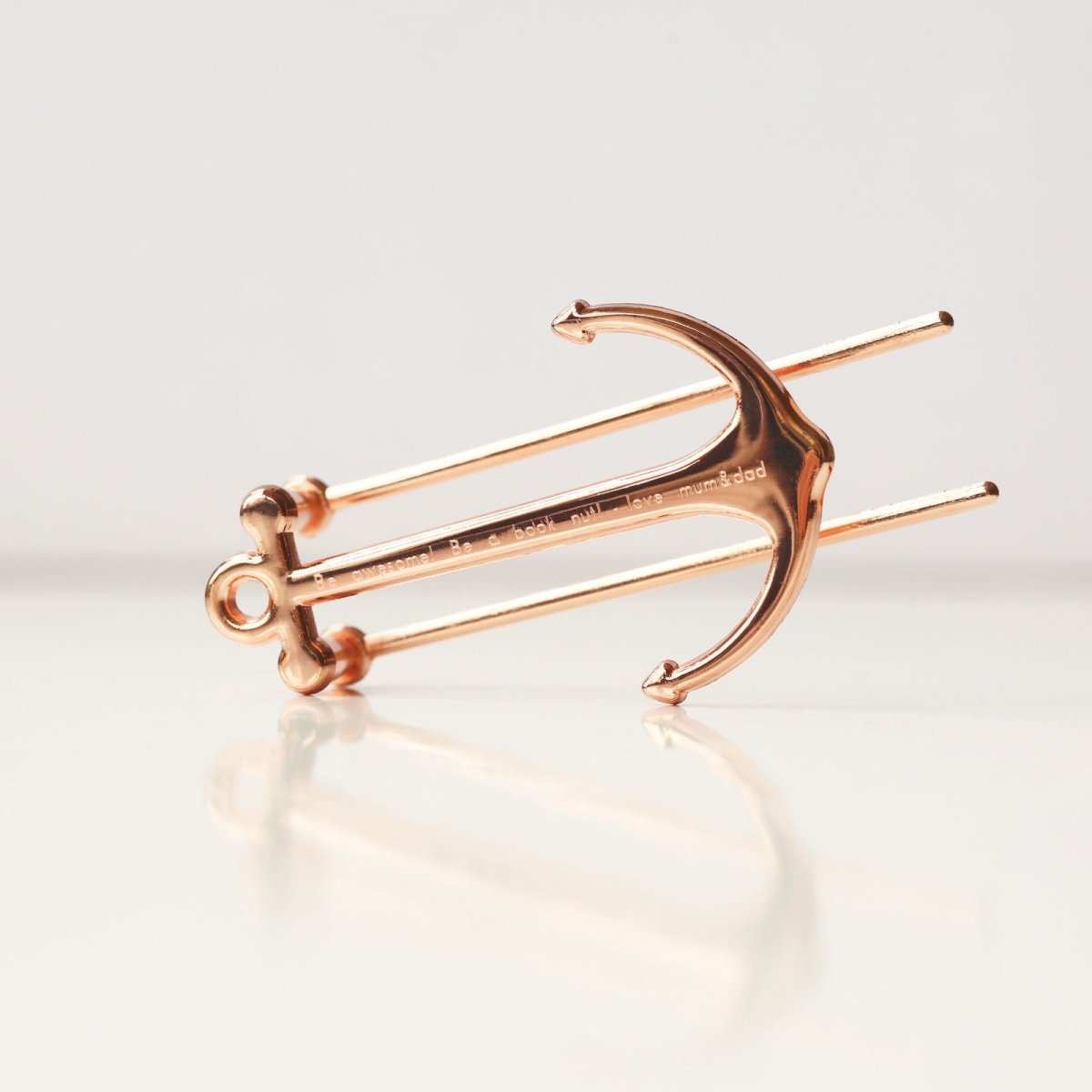 Book Anchor - Gold & Rose Gold