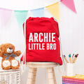 Personalised Boy's Personalised Brother Gym Bag