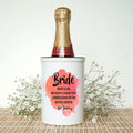 Personalised Bridal Personalised Miniature Champagne Bucket
