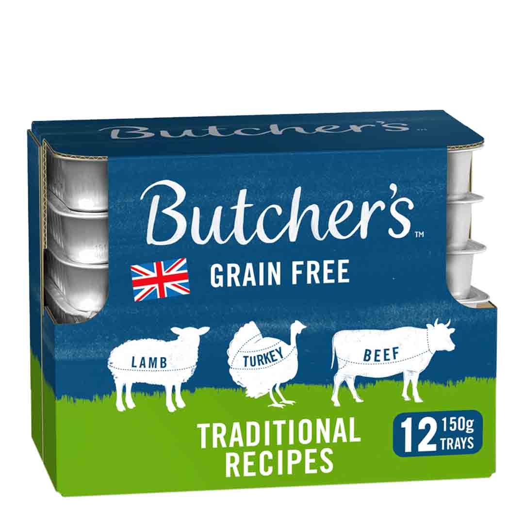 Butcher''s Traditional Recipes Dog Food Trays – 12 x 150g / 24 x 150g