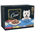 Cesar Deliciously Fresh Senior 10+ Selection in Jelly Pouches 48 x 100g
