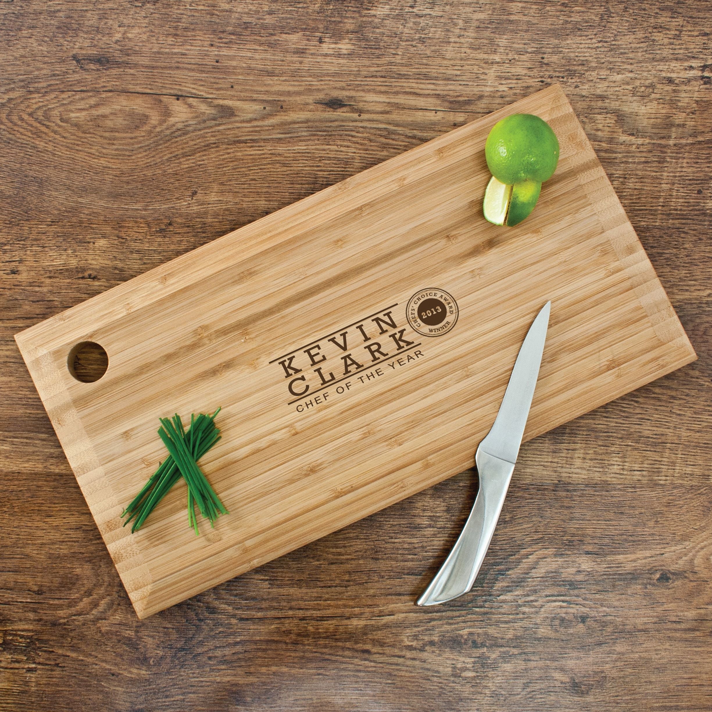 Personalised Personalised Chef of the Year Chopping Board