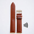 Contactless Payment Watch Snap-Strap - Walnut