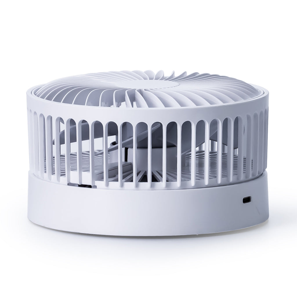 Status 6" Rechargeable USB Telescopic and Folding Desk Fan
