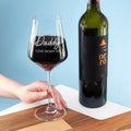 Personalised Dad's Personalised Wine Glass