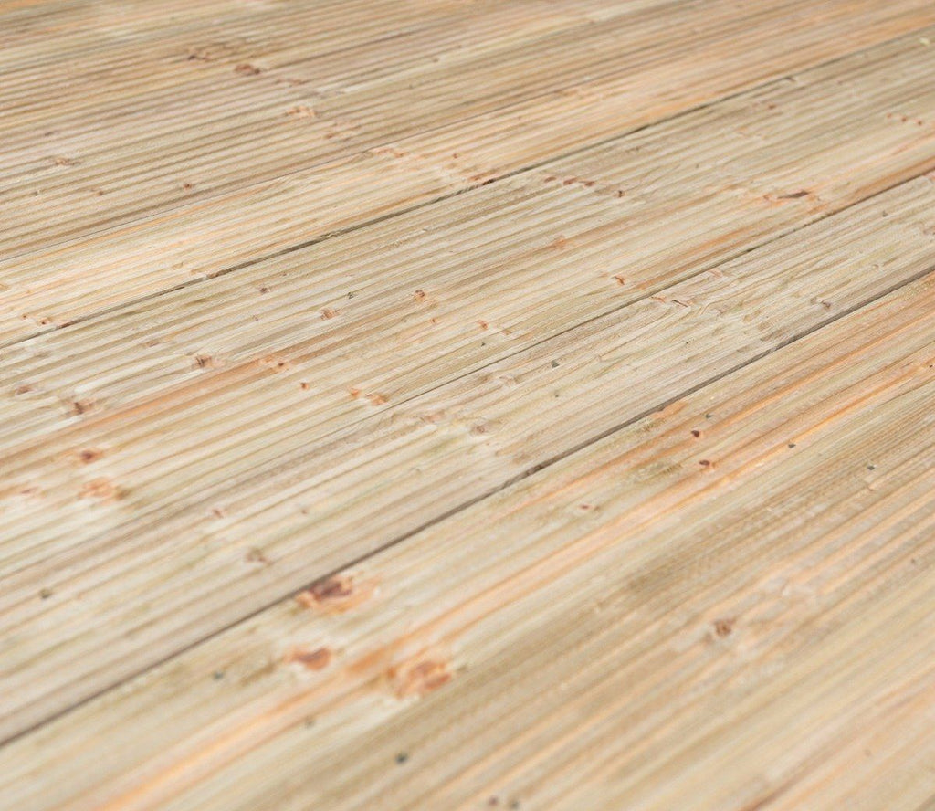 Ovolo Wooden Pergola and Decking Kit