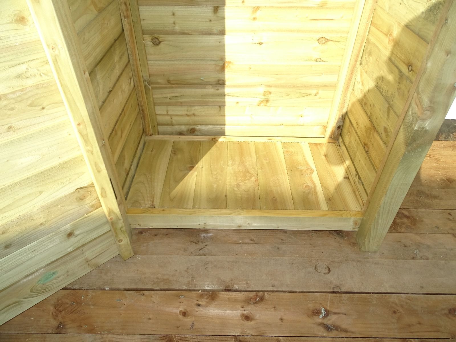 Wooden Garden Tool Storage with Shelf W-79cm, H-126cm or 180cm, D-88cm