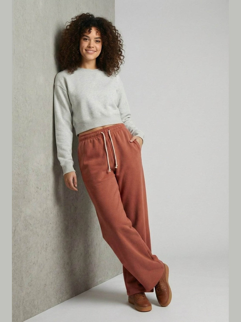 Golden Glow Wide-Leg