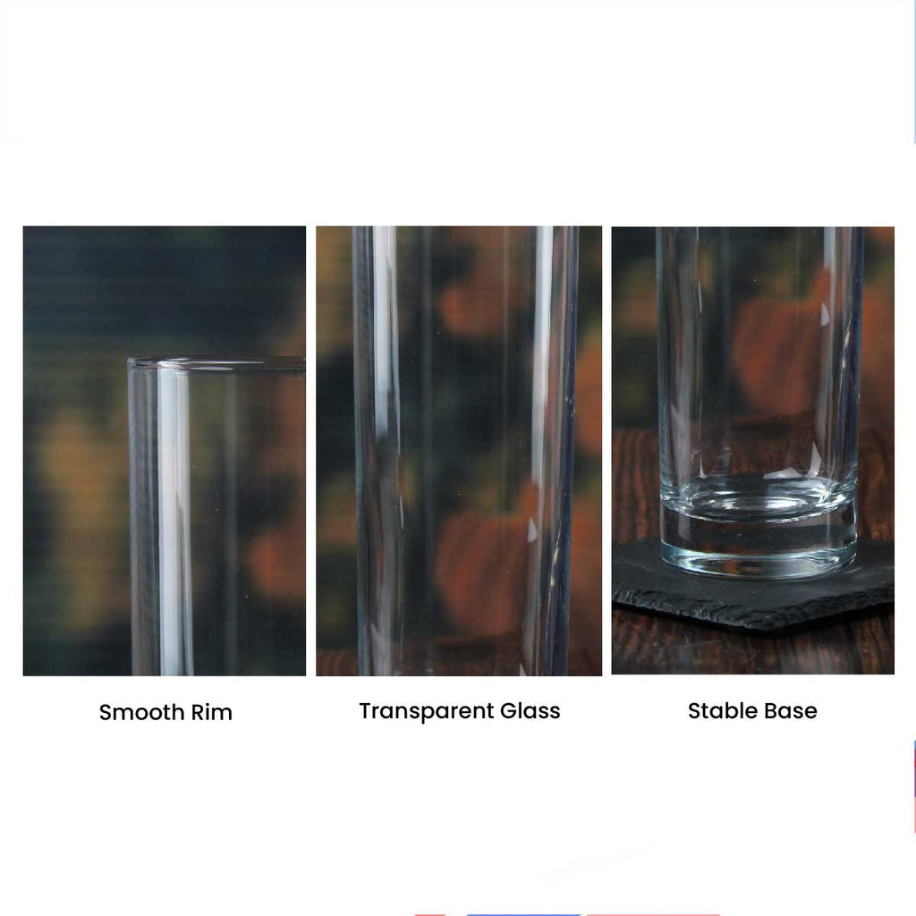 Engraved 315ml Tall Highball Glass with Gift Box