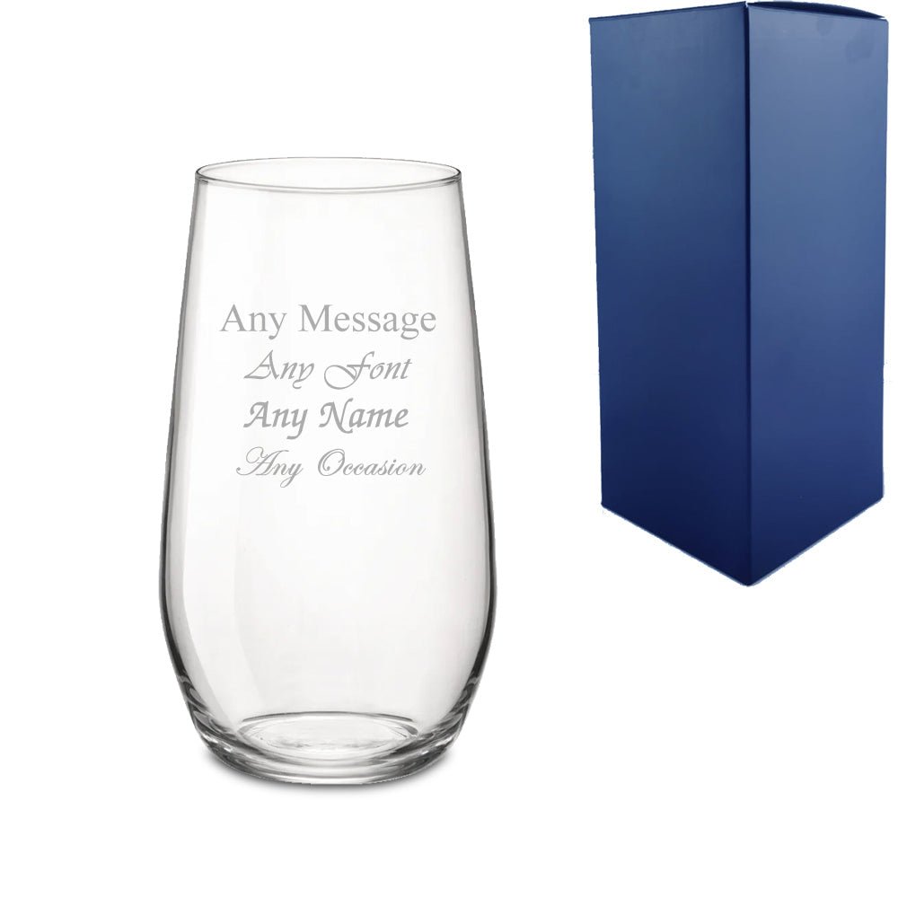 Engraved 390ml Infinity High Ball With Gift Box