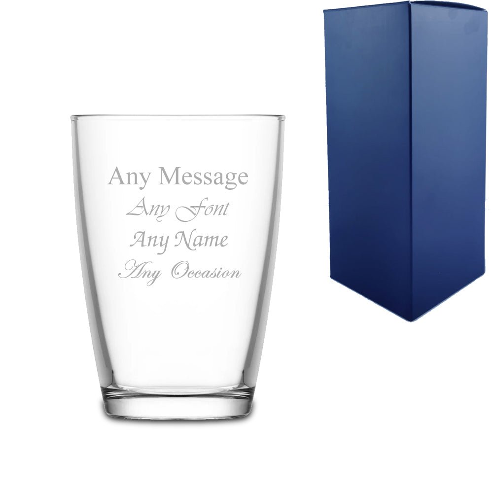 Engraved 415ml Vega Hiball Tumbler With Gift Box