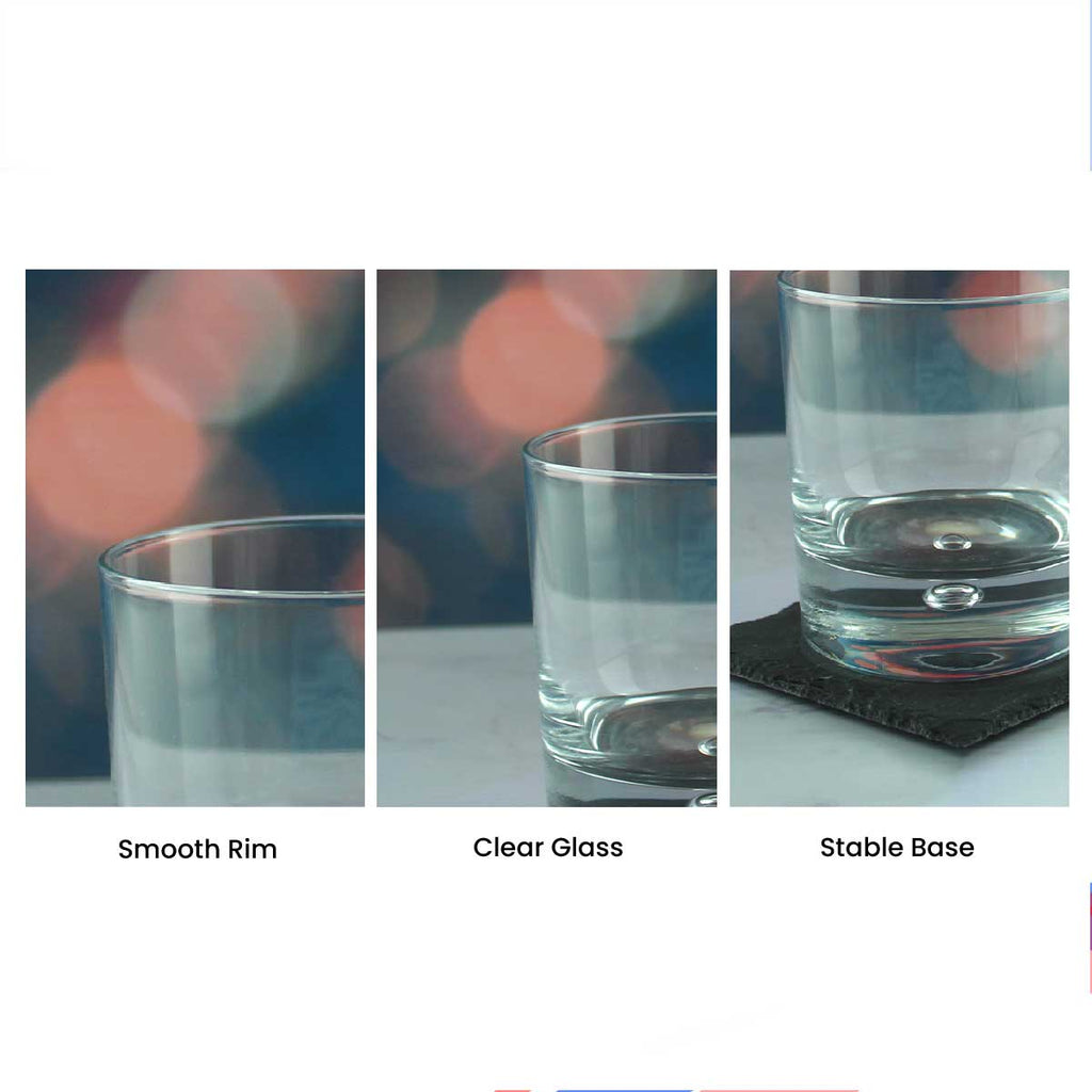Engraved Christmas Whiskey Tumbler with Name Merry Christmas Design