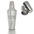 Engraved Cocktail Shaker with Cocktail King Design