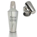 Engraved Cocktail Shaker with Cocktail Master Design