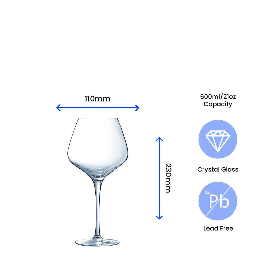 Engraved Crystal Gin Glass, Sublym 600ml Glass, Gift Boxed