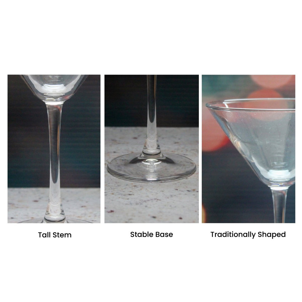 Engraved Enoteca Martini Cocktail Glass with Name with Heart Design, Personalise with Any Name