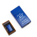 Engraved Jet Gas Lighter Blue Happy 40th Birthday Gift Boxed