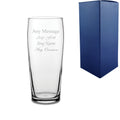 Personalised Engraved Jubilee Pint Cider Beer Glass - Perfect Gift Present