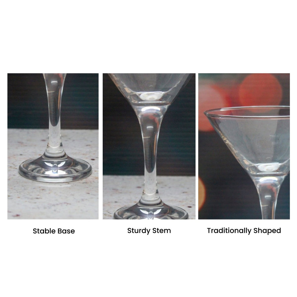 Engraved Petite Martini Cocktail Glass with Name's Martini Design, Personalise with Any Name