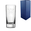 Personalised Engraved Side Hiball 13oz Wedding Gin Birthday  - Any Message Engraved