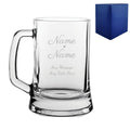 Engraved Wedding Beer Mug, Gift Boxed