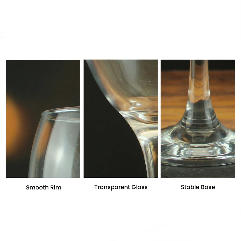 Engraved Wine Glass with Baldi Design, Add a Personalised Message to the Reverse