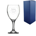 Engraved Wine Glass with I love you Even with Smelly Farts Design