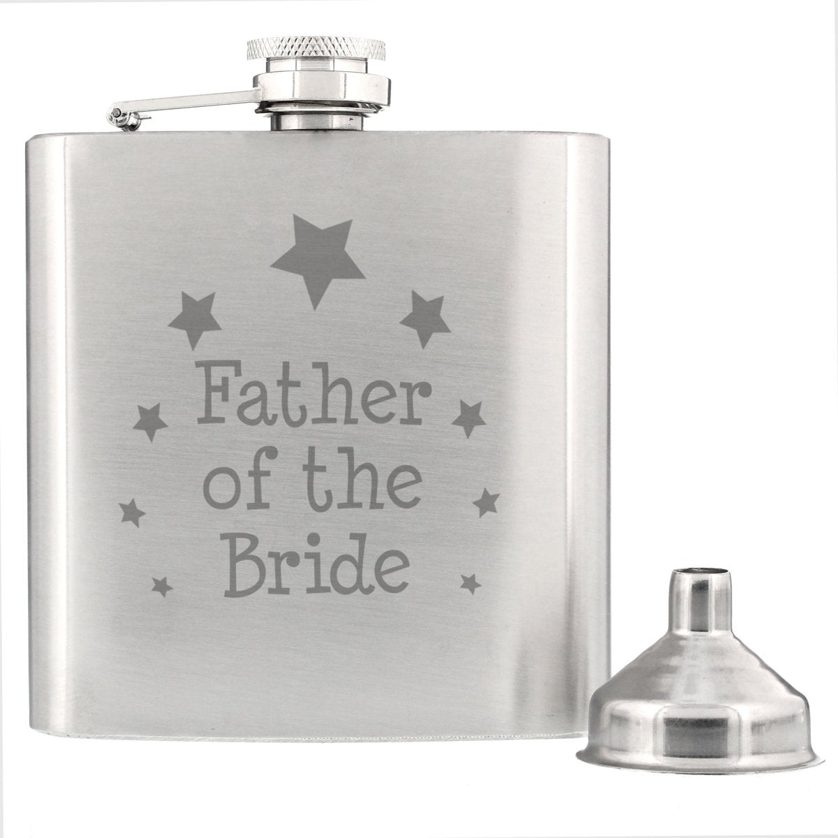 Father Of The Bride Hip Flask