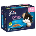 Felix Pouch As Good As It Looks Kitten Fish 12 x 100g
