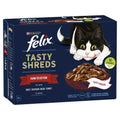 Felix Pouches Tasty Shreds Farm Selection in Gravy  12 x 80g