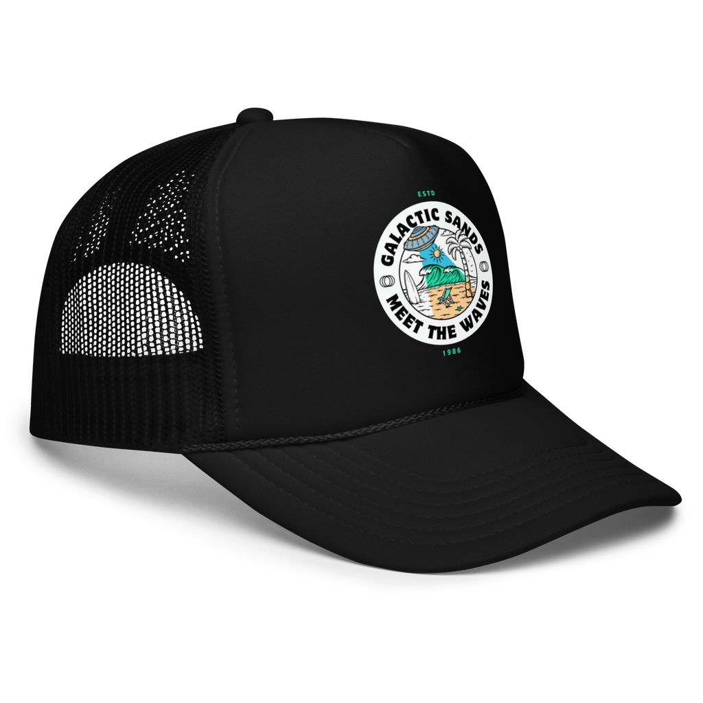 Galactic Sands Trucker Hat - Retro Style for Trendy Adventures