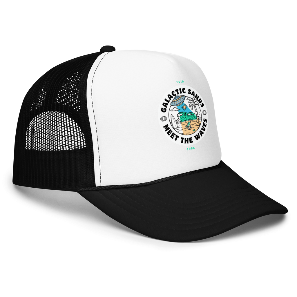 Galactic Sands Trucker Hat - Retro Style for Trendy Adventures